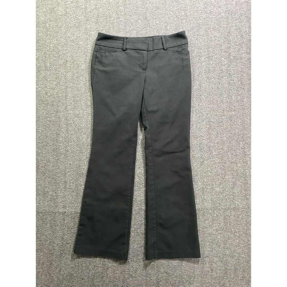 New York & Company 7th Avenue Black Bootcut Petite Dress Pants Size 0P